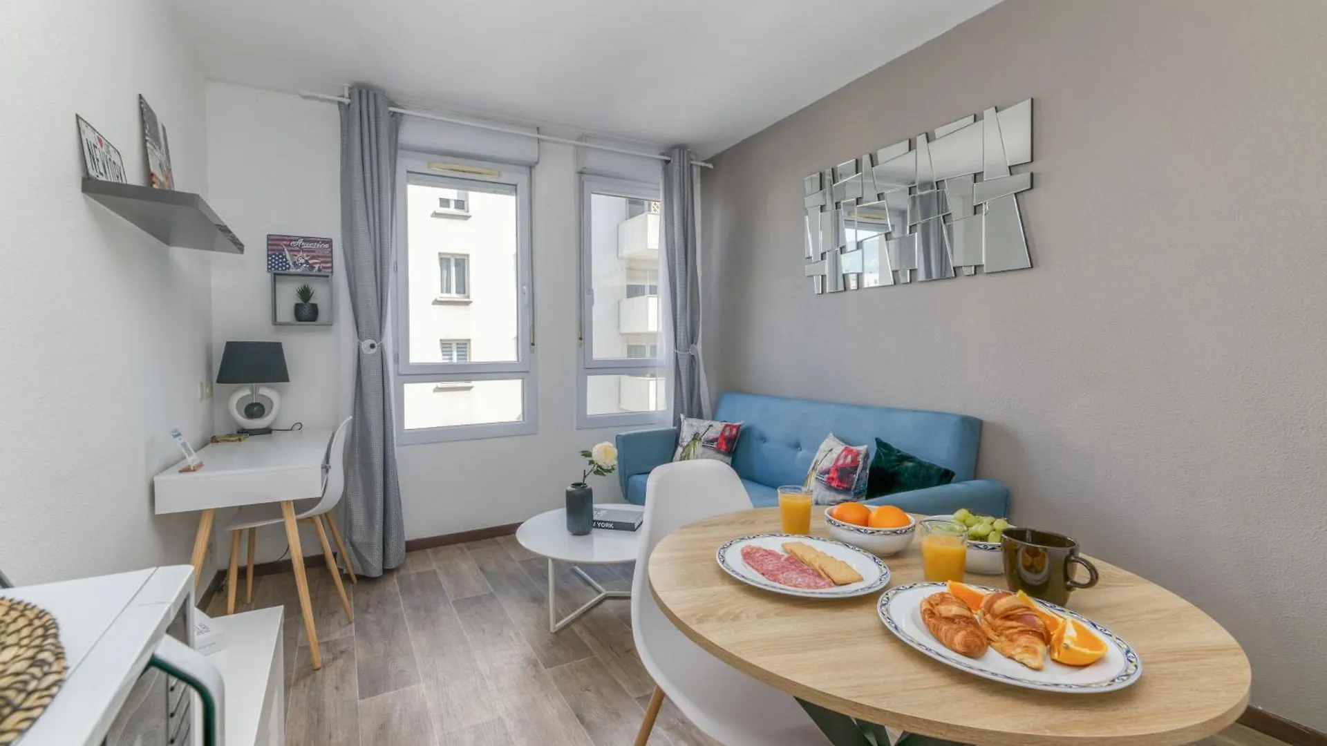 Appartement R'Apparts T2 Le New York Grenoble